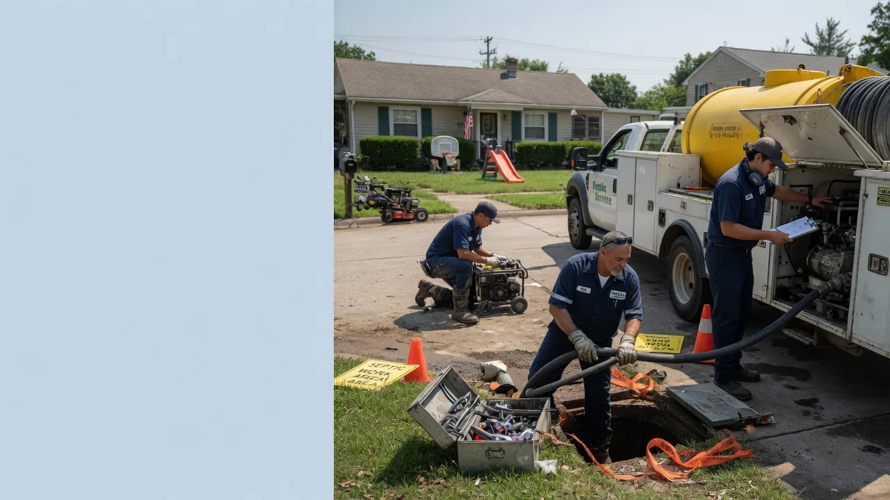 Septic Tank Pumping in Barboursville, WV near me